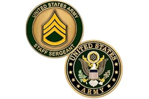 ARMED FORCES DEPOT U.S. Army Staff Sergeant Challenge Coin