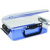 Plano Guide Series 3700 Field Box Waterproof Case, Blue, Large, Waterproof Dry Box with Wrist Strap for Boat, Kayak, and Camping, Outdoor Gear Storage, One Size