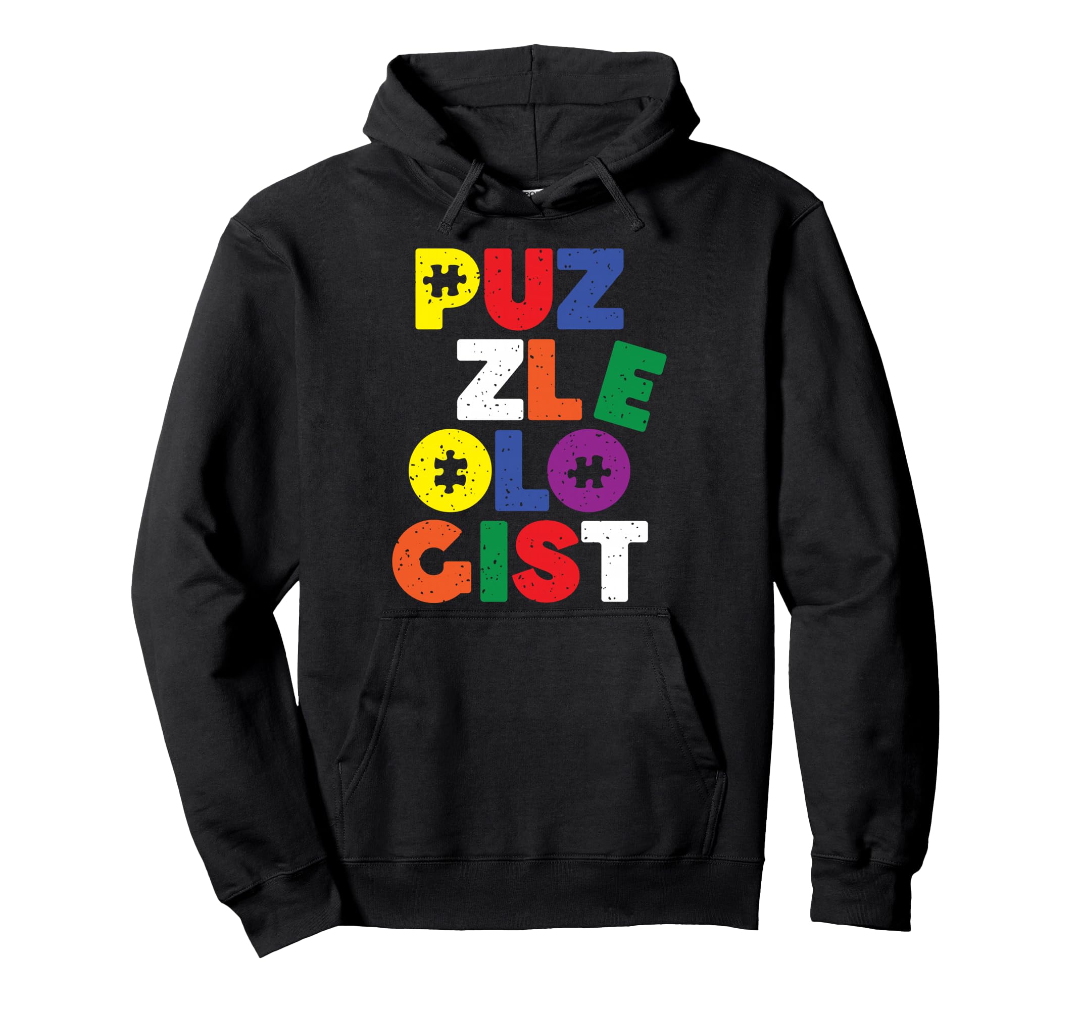 Puzzleologist Jigsaw Puzzle Love Kids Funny Cute Pullover Hoodie
