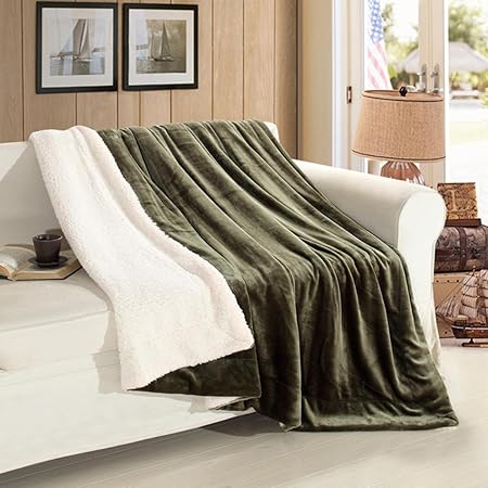 Ysayc Bed Blanket Sheets Microfiber Flannel Snuggle Couch Cozy