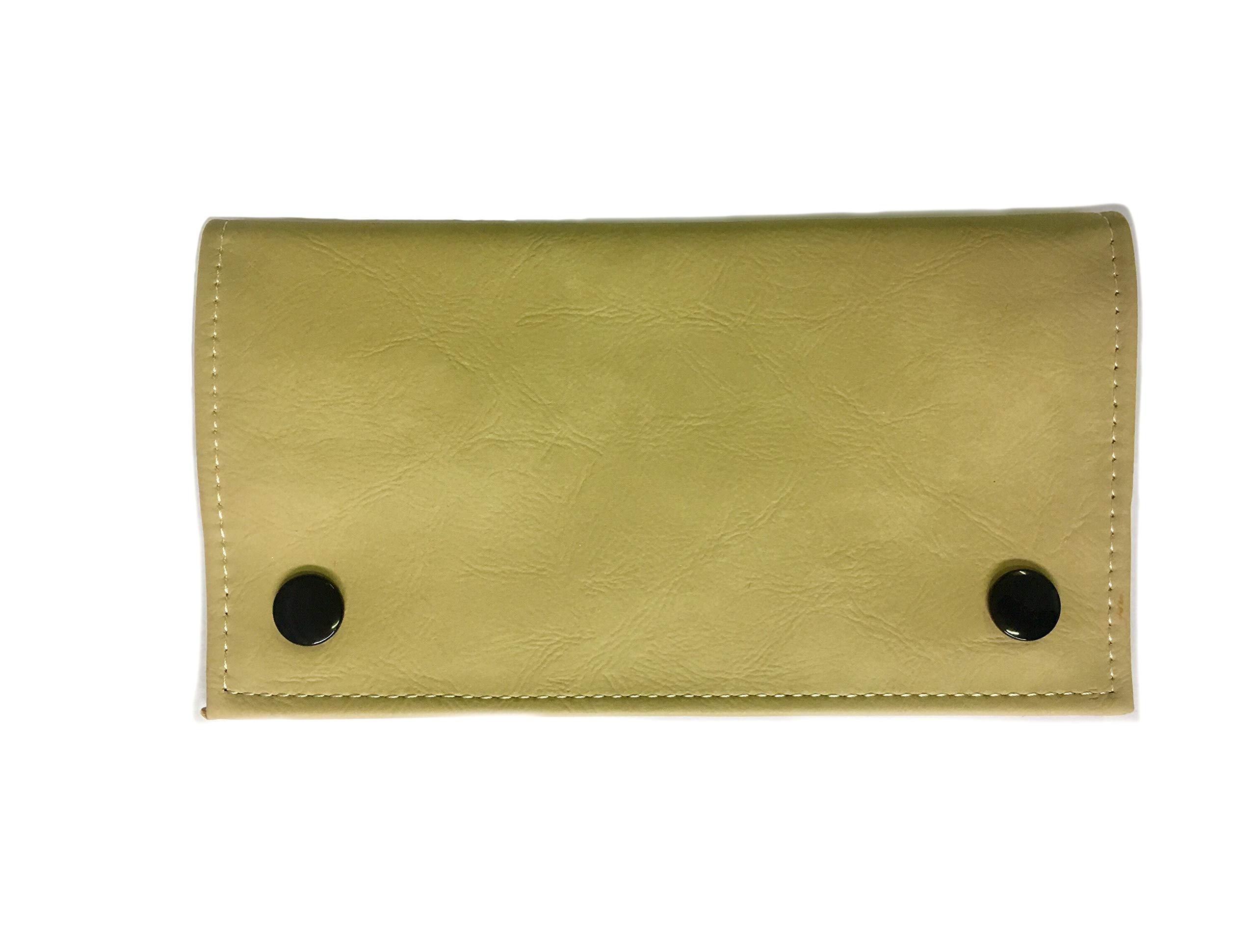 Campione Leather Tobacco Holder, Beige, beige