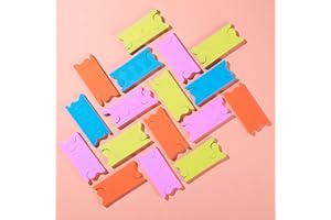 NOVAL Toe Separator Pedicure Toe Separators Foam Bulk,200 PCS (100 Pairs) Toe Separators Pedicure for Nail Polish Nail Salon,for Women & Girls