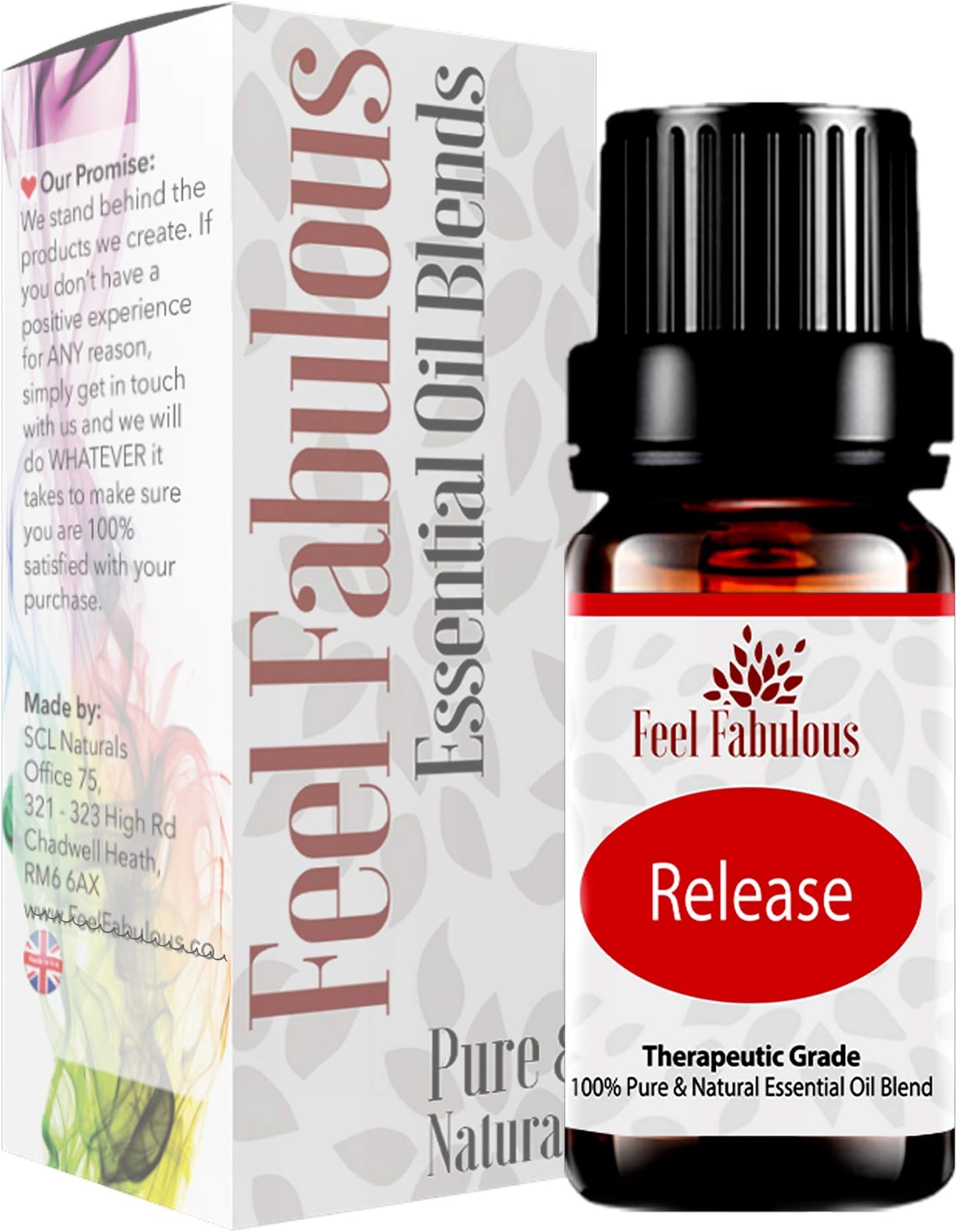 Release essential oil blend to clear and refresh the head - Strong, Undiluted Blend of Peppermint, Lavender and Spearmint Essential Oils