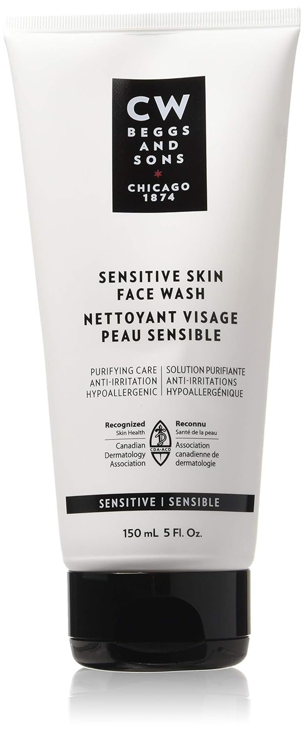 unscented face wash for sensitive skin
