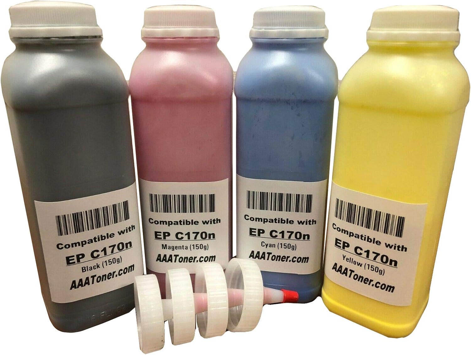 color laser printer with refillable toner