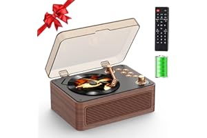 CD Player Portable Bluetooth: Kegaudio CD Players for Home with Speakers 3600mAh Rechargeable & Radio & Remote Control Vintage CD-Player Support USB/AUX Playback Headphone Jack
