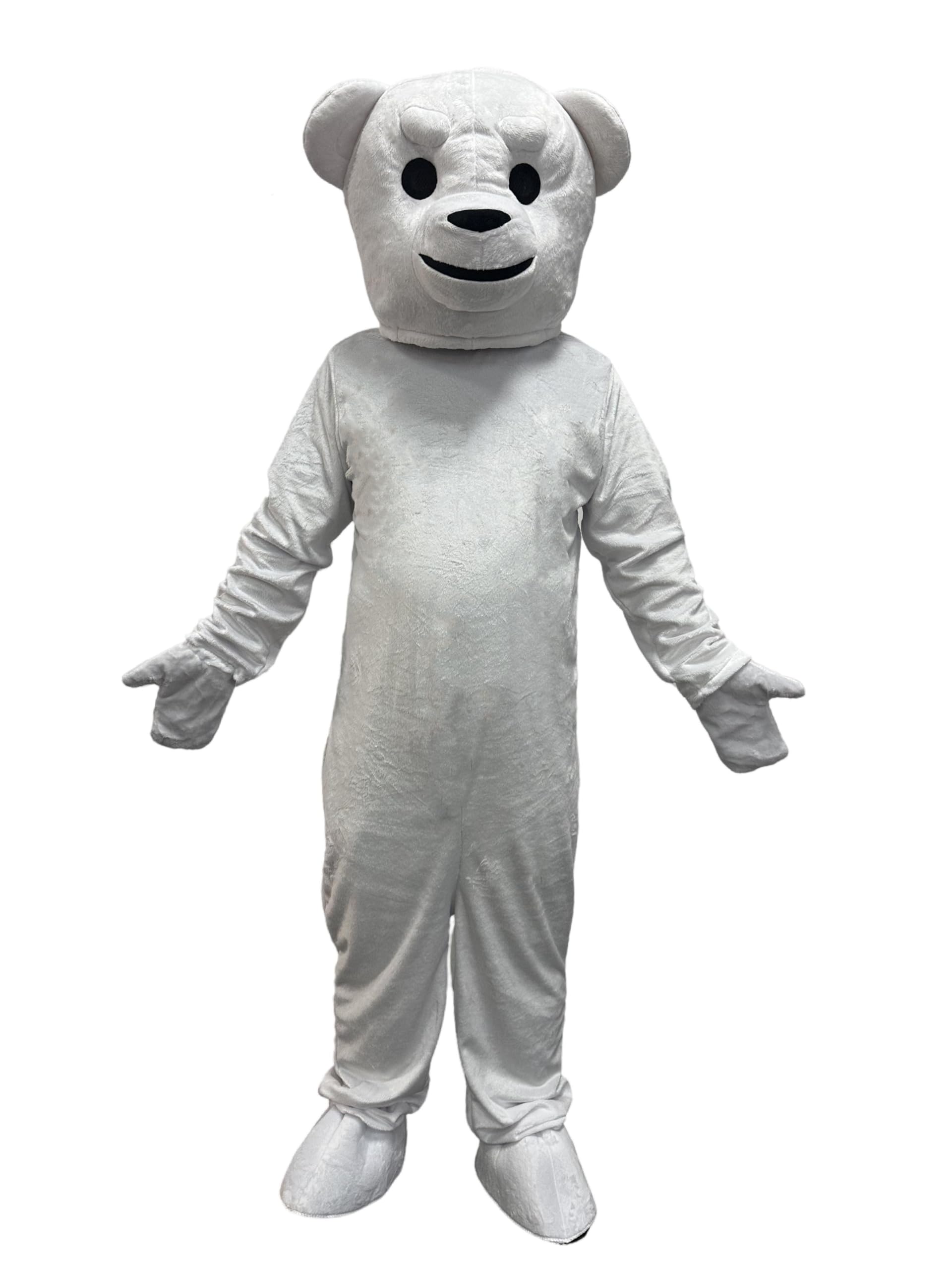 Polar Bear Mascot Costume Bear Costume Performance Cosplay Party Fancy Dress