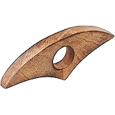 Birthday Gifts Wooden Book Page Holder – 3-Inch Hands-Free Thumb Page Clip for Books & Magazines – Lightweight Reading Accessory for Studying, Cooking & Travel 18mm Thumb Size (Mini)