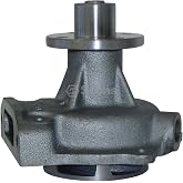 Complete Tractor Water Pump for Allis Chalmers Tractor 180 185 190 190XT | OEM replacement, fits D21, replaces Allis Chalmers 74007554, for tractor, Drive Type Pulley, Gasket Included, 1606-6202