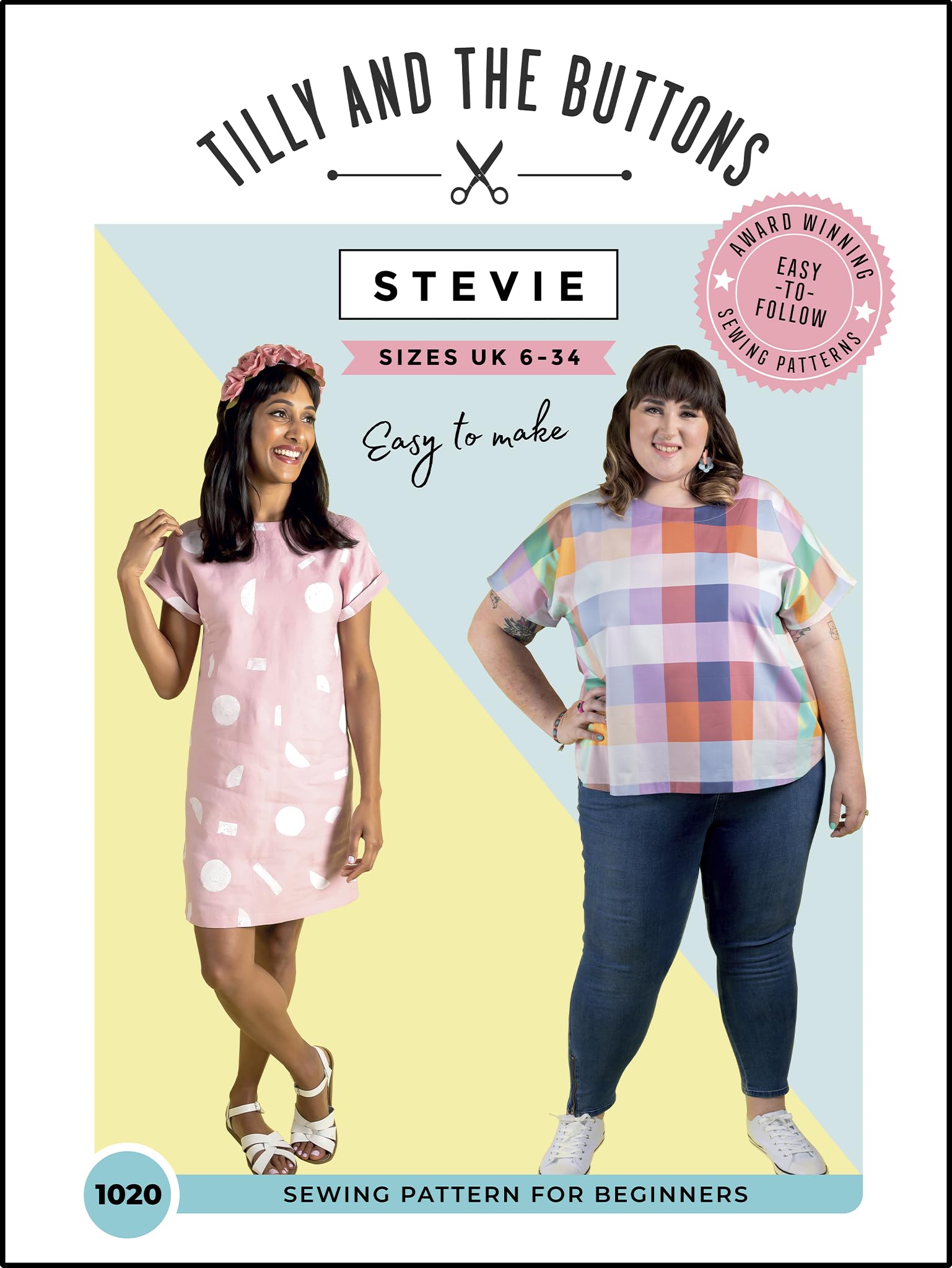 Tilly and The Buttons Stevie Tunic Sewing Pattern UK 6-34