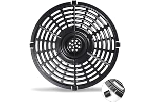 Air Fryer Grill Pan for Power XL 5QT Air Fryer, 8.7'' 5QT Round Non-Stick Replacement Tray Rack Parts Accessories Crisper Pla