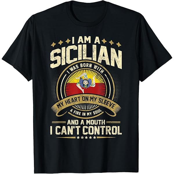 Amazon.com: Futtitinni - Funny Sicilian Quote T-Shirt : Clothing