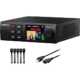 Blackmagic Design Streaming Encoder 4K &ndash; 4K Ultra HD Live Streaming via SRT &amp; RTMP, SDI Input, Ethernet + Mobile, Includes 6ft Power Cord (BDLKWEB/D/SED4K)