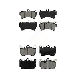 SIM Front Rear Semi-Metallic Brake Pads Kit