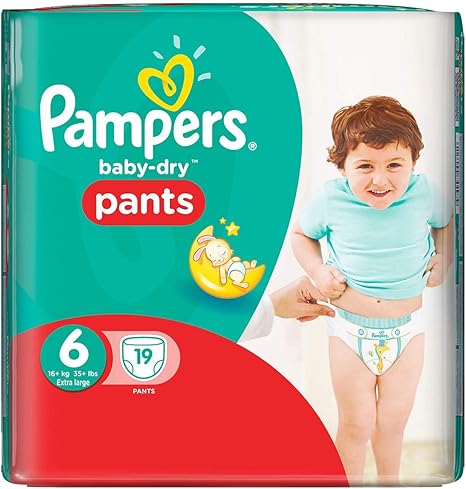 pampers nappy pants 6
