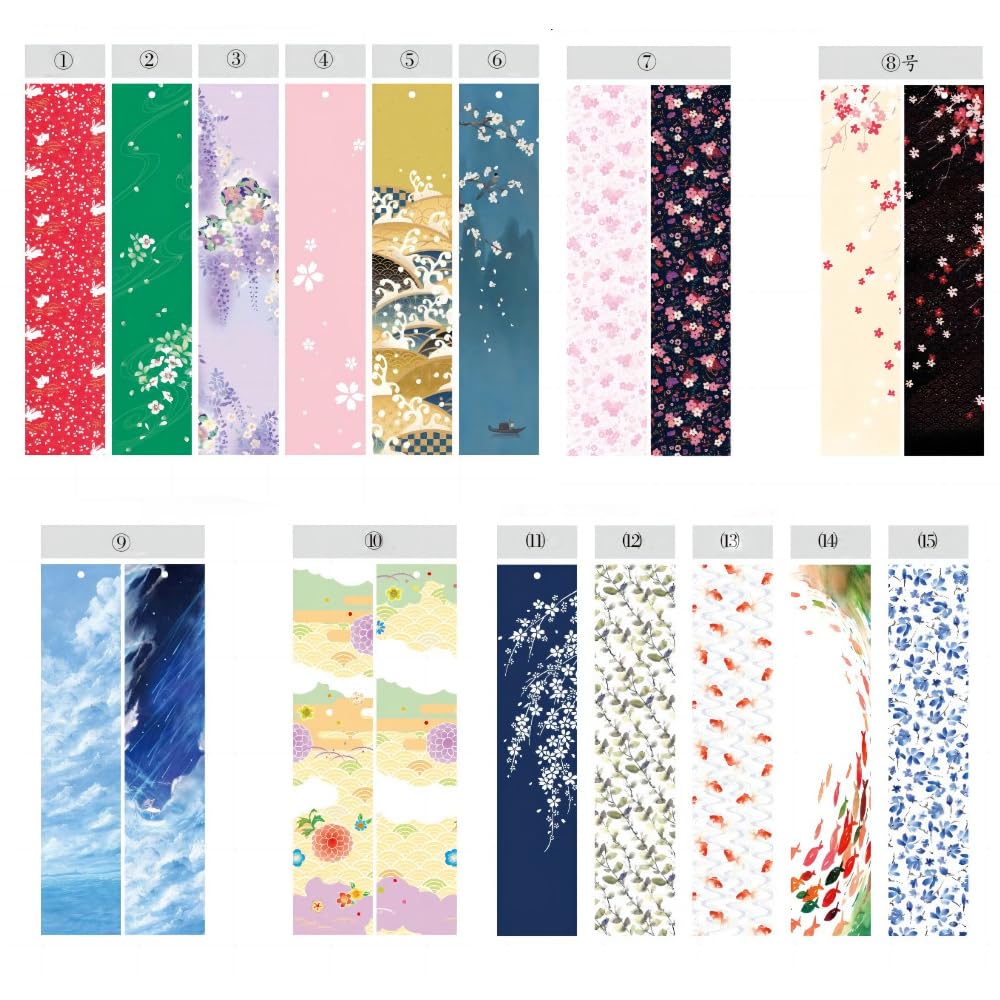 15 pcs Japanese Replace Wind Chime Catcher Tassels