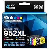 E-Z Ink 952XL Ink Cartridges Combo Pack Latest