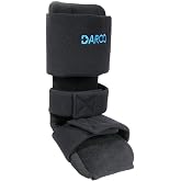 Darco Black Night Splint Large Hook and Loop for the Foot NS3B