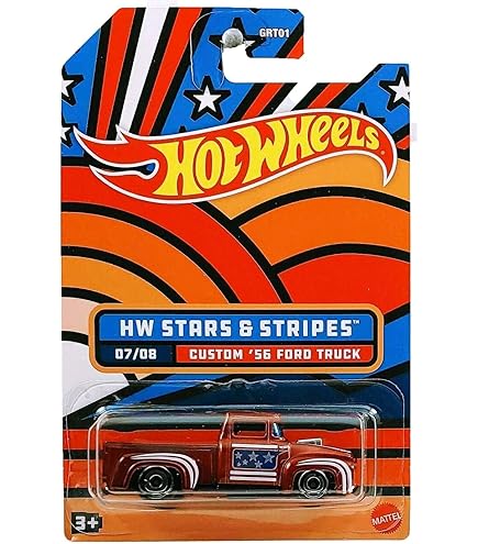 Hot Wheels Custom 56 Ford F100 - 211/250 - Miniature Neuve Sous Blister