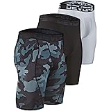DEVOPS Men's Compression Shorts Underwear (3 Pack)