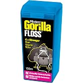 Piksters Gorilla Floss 150m Extra Strong Dental Floss for Plaque Removal