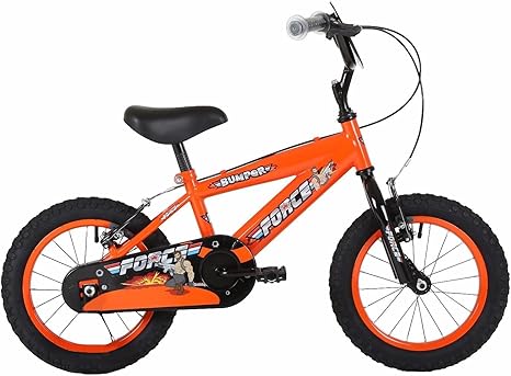 orange mountain bike stem