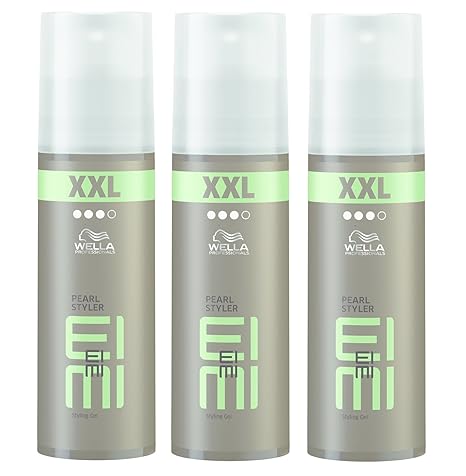 3 x Wella Styling Pearl Styler Styling Gel XXL 150 ml.