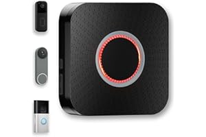 TYTHONIC Smart Wireless Doorbell Chime - Compatible with Blink & Ring & Google Nest Video Doorbell, No Wiring Needed, Easy Setup