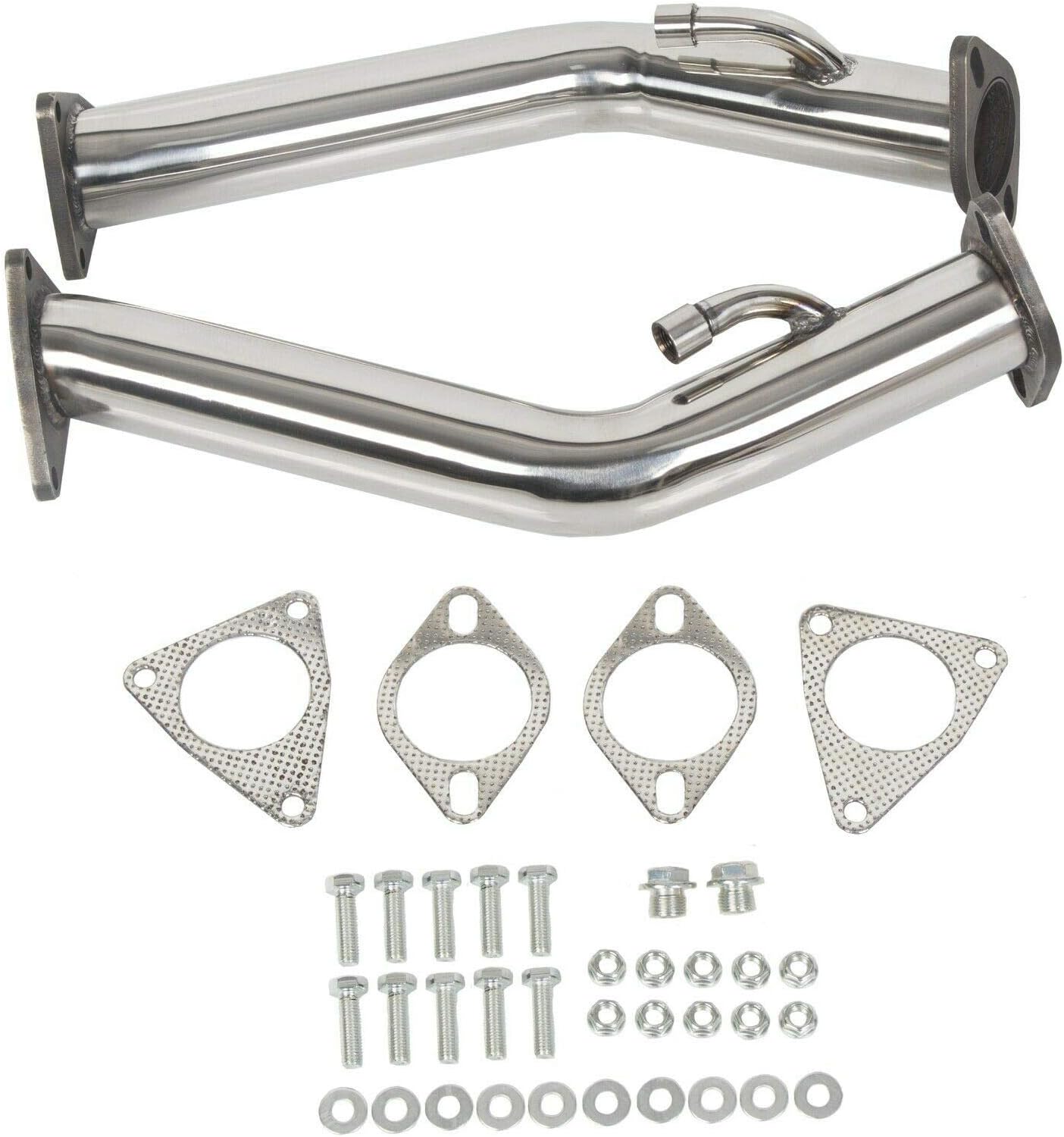 Test Pipes Decat Catless Straight Downpipe Exhaust Fits Nissan 370z Infiniti G37