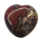 Bacatgem 1 Pcs Natural Dragon Blood Jasper Palm