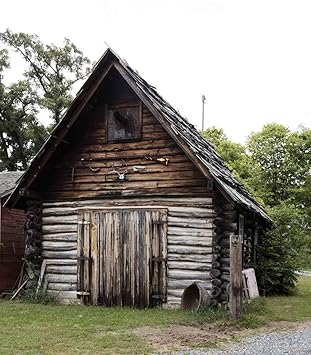 Amazon Com Photograph Old Log Storage Building At Dells Mill A