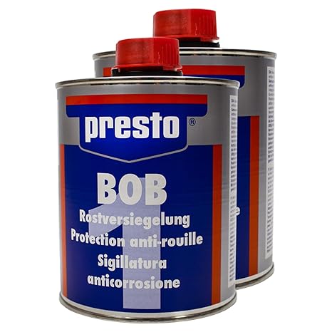 Presto 2X 603734 Bob ROSTVERSIEGELUNG ROSTVORBEHANDLUNG VERFESTIGT Isoliert 750