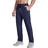 MAGNIVIT Sweatpants Track Pants Mens Athletic Stretch Pants with Zipper Pockets Quick Dry Joggers for Workout Running
