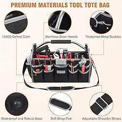 Kowsinde 16 Inch Tool Bag, Electrician Tool