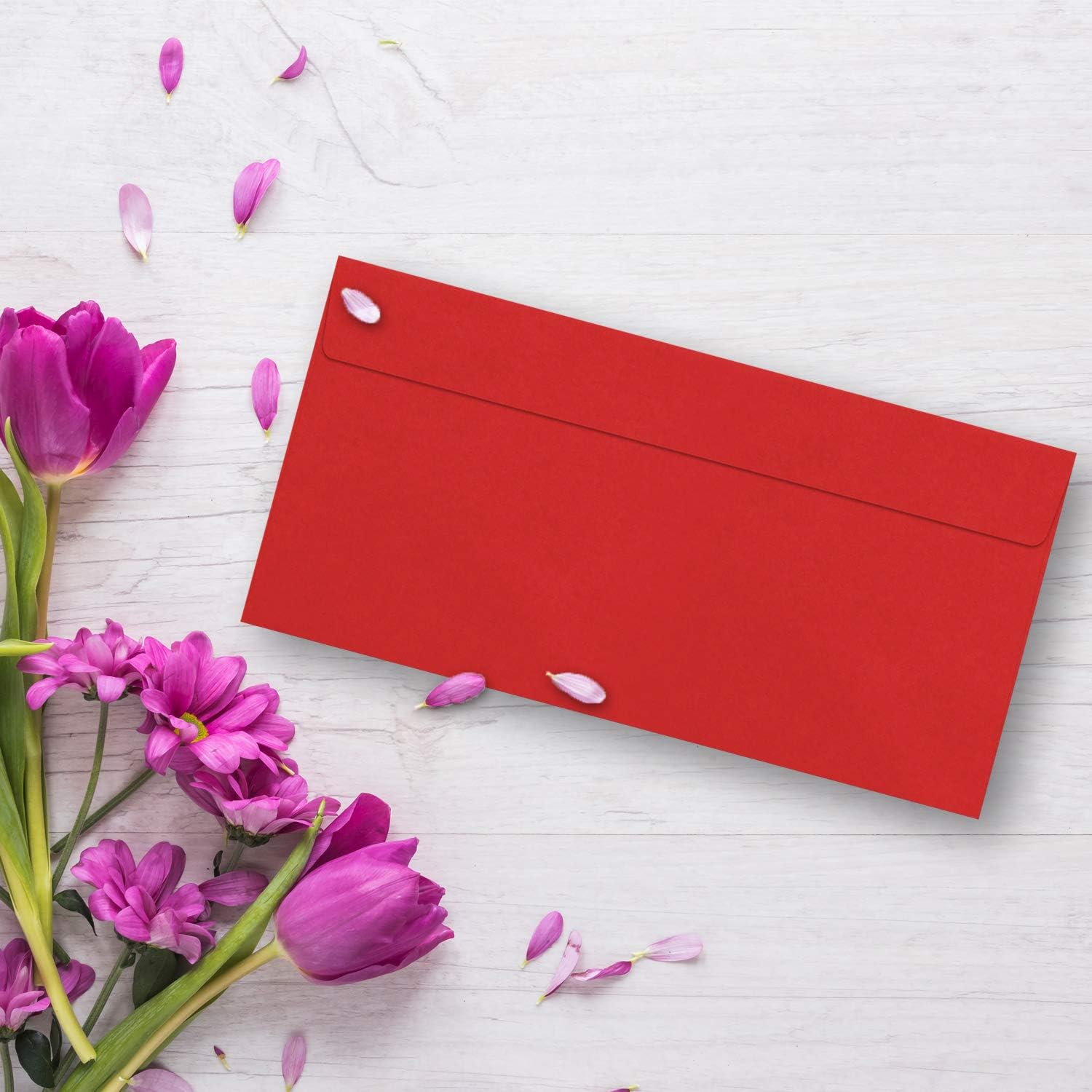 Envelopes DIN Lang, premium quality, 100 g/m², 110 x 220 mm, very dimensionally stable, pressure-sensitive adhesive - Image 3