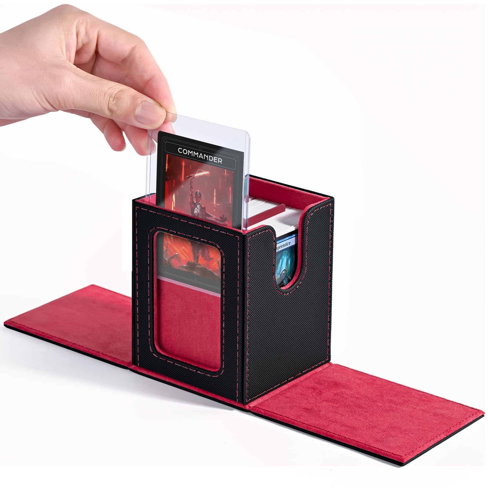 ZLCA MTG Deck Box with Commander Window