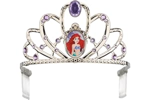 Disguise Costumes Ariel Deluxe Disney Princess The Little Mermaid Tiara, One Size Child, One Color