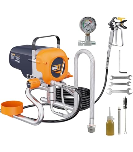 Spray Paint Machine Himalaya Airless Paint Sprayer Spray Gun Power - View #12