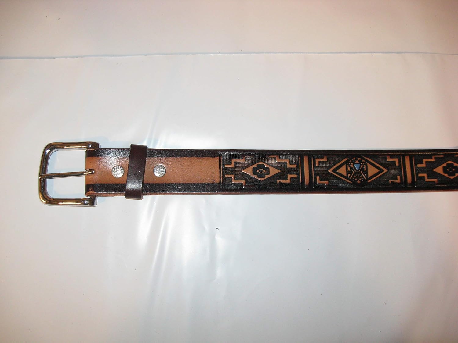 native american leather belts