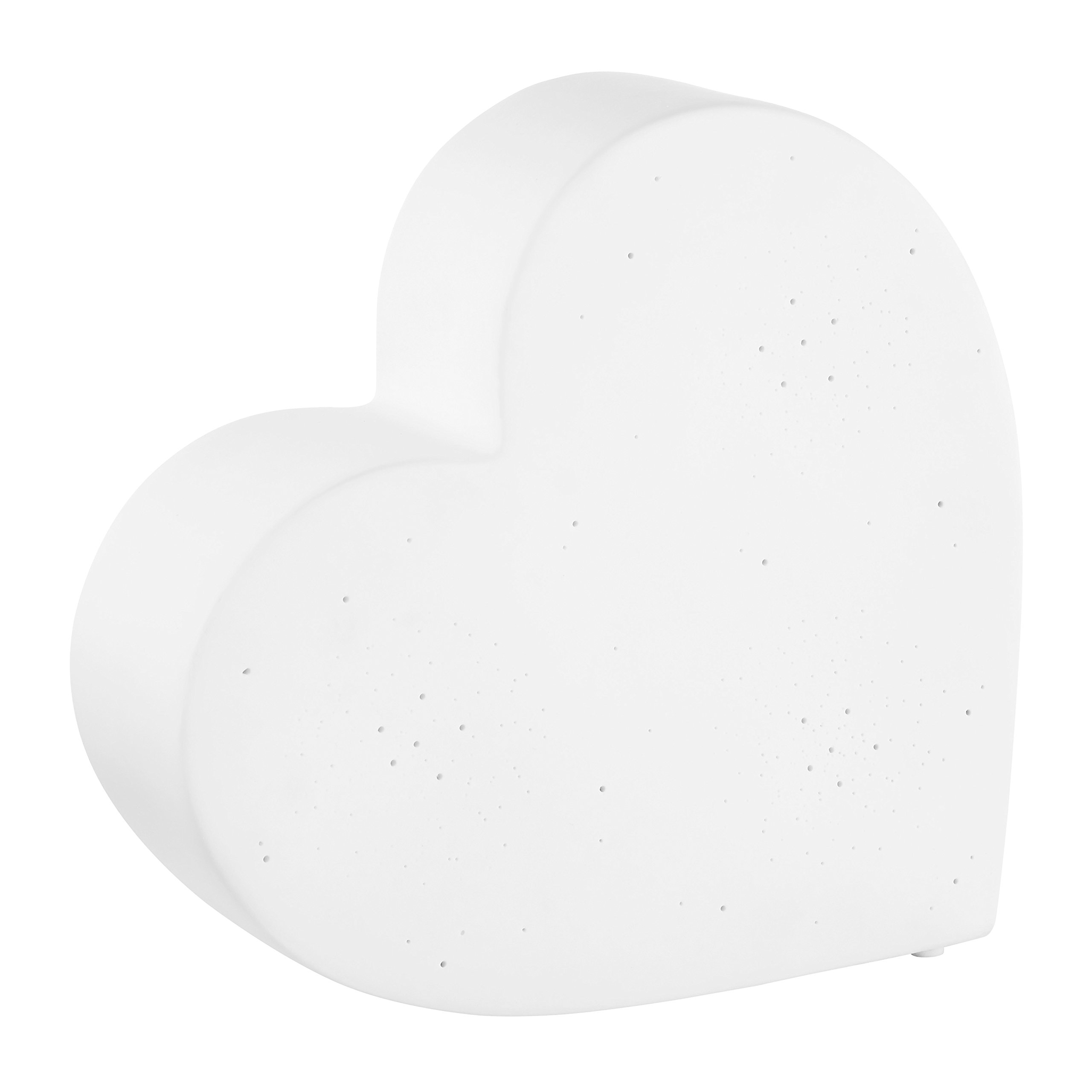 Kids Heart Night Light, White