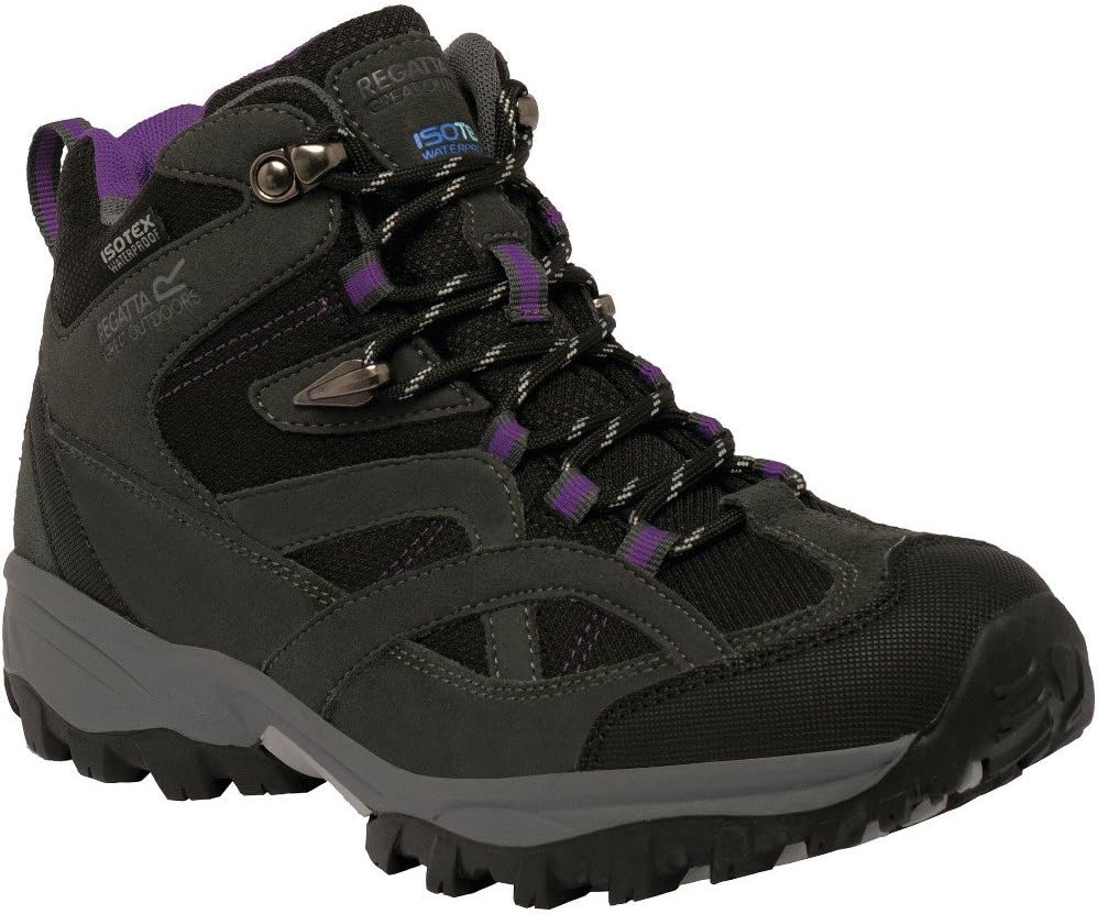 Regatta Womens/Ladies Alderson Mid Waterproof Suede Walking Boots