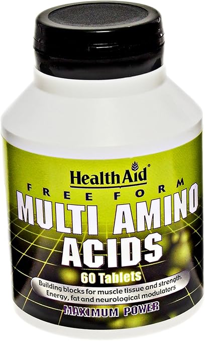 Healthaid Free Form Multi Amino Acids 60 Tablets Amazon Co Uk Health Personal Care