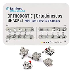 20PCS Orthodontic Mini Roth Brackets Roth 0.022