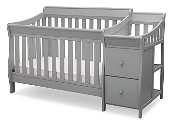 Delta Children Bentley S Convertible Crib And Changer Grey