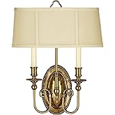 Hinkley Cambridge Traditional Two Light Wall Sconce, Burnished Brass