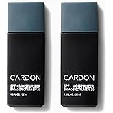 Cardon Men's SPF 30 Korean Sunscreen for Face, Facial Moisturizer With Sunblock, Anti-Aging Face Sunscreen, SPF Facial Moisturizer, Men's Skin Care Lotion with Cactus Extract (2 Bottles - 70ml)
