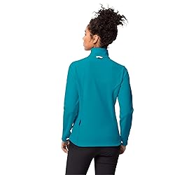Jack Wolfskin Womens Skywind Jacket W, Dark Cyan, XS