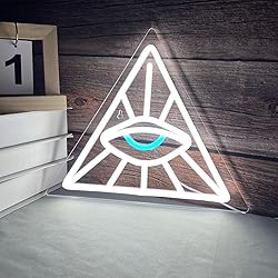Eyes Neon Signs,LED Eye of Providence Neon Light