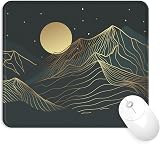 Giecy Gaming Mouse Pad Durable Stitched Edges Lycra Surface 24x20 cm