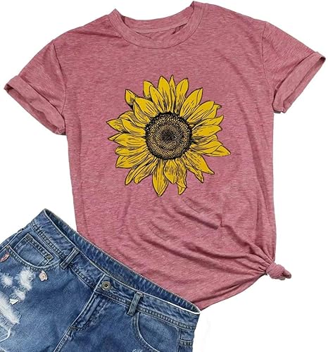 camisetas de girasoles